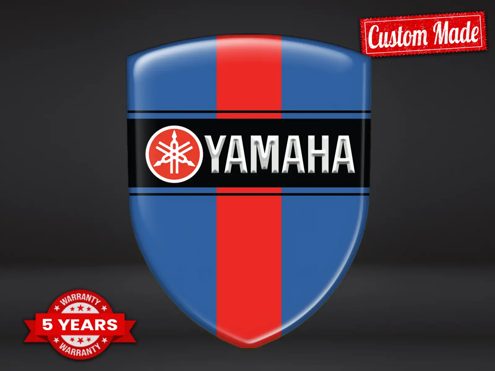 Yamaha Stickers Vitre Arrière Moderne Max Stylé Pro Résistant